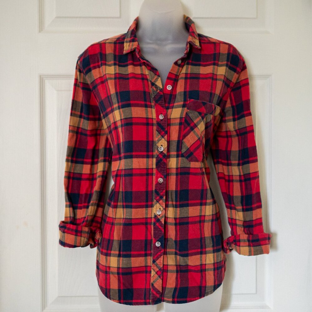 Urban Outfitters BDG Women's Flannel Button Up Plaid Shirt